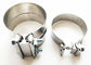 2.5 Inch 2 1/2 Butt Joint Stainless Steel Exhaust Clamps